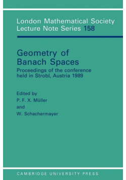 Geometry of Banach Spaces