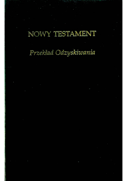 Nowy Testament Przekład odzyskiwania