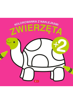 Zwierzęta Kolorowanka z naklejkami