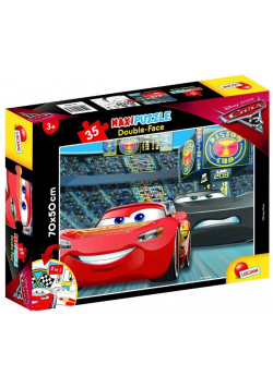 Puzzle dwustronne maxi 35 Auta
