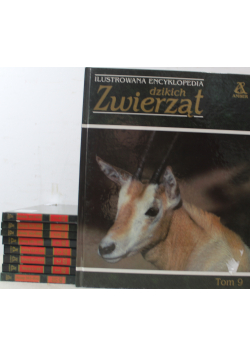 Ilustrowana encyklopedia dzikich zwierząt 9 książek