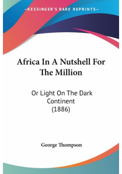 Africa In A Nutshell For The Million