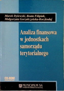 Analiza finansowa w jednostkach samorządu terytorialnego
