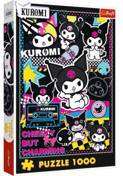 Puzzle 1000 W świecie Kuromi TREFL
