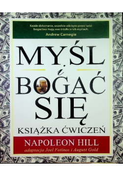 Myśl i bogać się Książka ćwiczeń