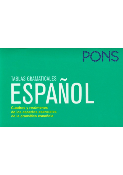 PONS Tablas gramaticales Espanol