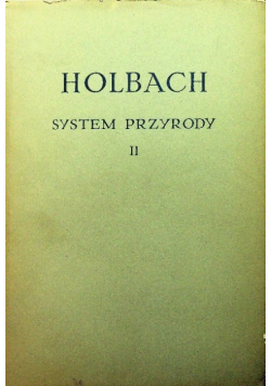 System przyrody Tom 2