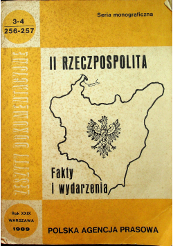 II Rzeczpospolita fakty i wydarzenia