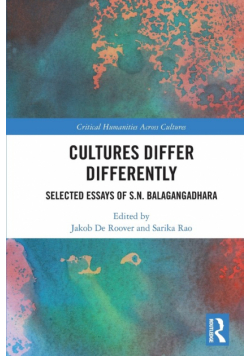 Cultures Differ Differently