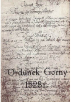 Ordunek Górny Reprint z 1528r