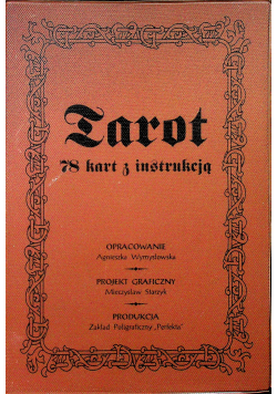 Tarot 78 kart z instrukcją