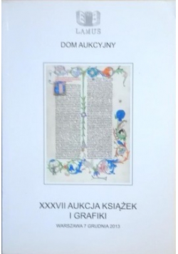 XXXVII Akucja książek i grafiki