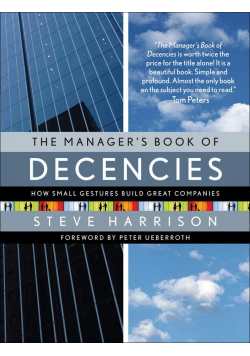 The Managers Book of Decencies Autograf autora