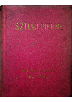 Sztuki piękne Rocznik VI nr od 1 do 12 1930 r