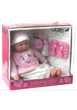 Lalka bobas Talking Tilly 46cm