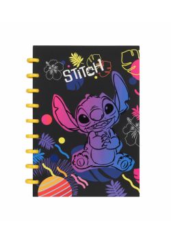 Kołobrulion B5 Disney Black Stitch big ring 100 kartek wzór 3