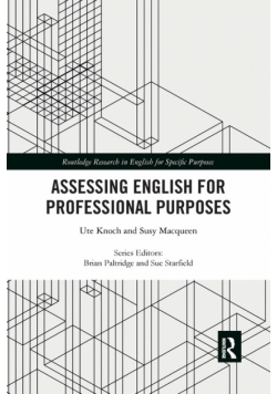 Assessing English for Professional Purposes