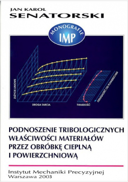 Podnoszenie tribologicznych właściwości materiałów przez obróbkę cieplną i powierzchniową