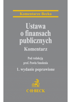 Ustawa o finansach publicznych