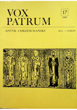 Vox Patrum nr 17 1989