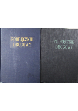 Podręcznik drogowy 2 tomy