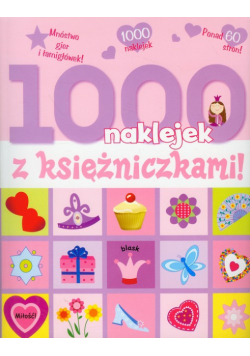 1000 naklejek z księżniczkami