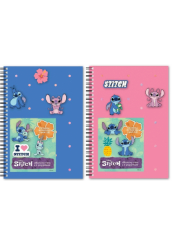 Notes A5 80k.kratka na spirali Stitch