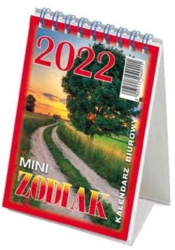 Kalendarz 2022 Biurowy Mini Zodiak TELEGRAPH