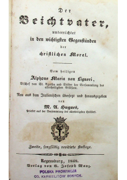 Der Beichtvater 1848 r 2 tomy