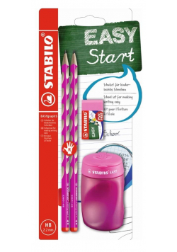 Zestaw dla praworęcznych Easygraph S rózowy