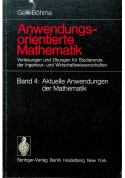Anwendungsorientierte mathematik