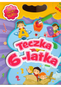 Teczka 6-latka Zestaw edukacyjny dla przedszkolaka