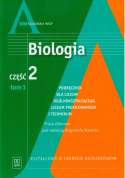 Biologia Część 2 tom 1 Podręcznik