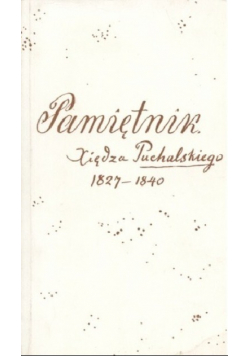 Pamiętnik 1827 - 1840