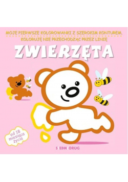 Moje kolorowanki z szerokim konturem. Zwierzęta