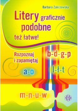 Litery graficznie podobne też łatwe