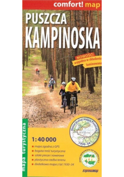 Comfort!map Puszcza Kampinoska 1:40 000 w.2025