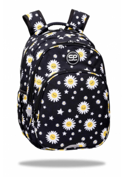 Plecak młodzieżowy Coolpack Base Plus Daisy Black