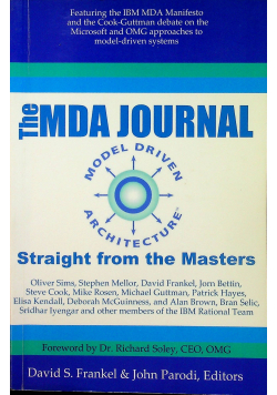The Mda Journal Model driven architecture Straight from the masters