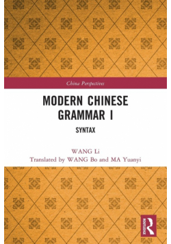 Modern Chinese Grammar I
