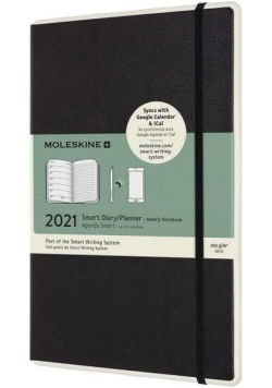 Kalendarz 2021 tyg. 12ML Smart Planner czarny