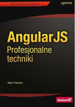 AngularJS  Profesjonalne techniki
