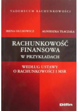 Rachunkowość finansowa w przykładach