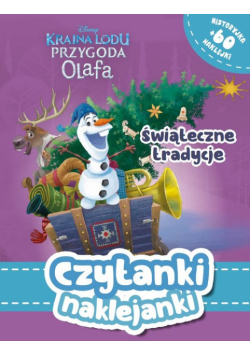 Czytanki naklejanki Świąteczne tradycje Disney Kraina Lodu Przygoda Olafa
