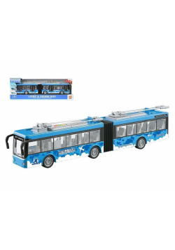 Autobus przegubowy światło i dźwięk 1:16