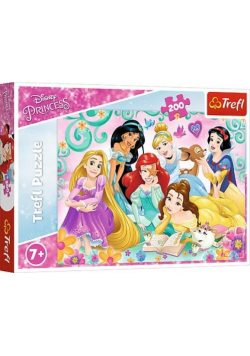 Puzzle 200 Radosny świat księżniczek Disney
