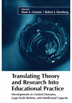 Translating Theory and Research Into Educational Practice