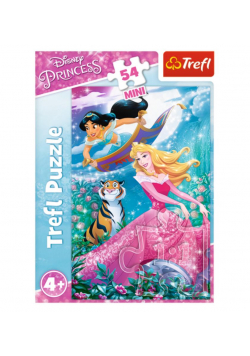 Puzzle 54 mini Przygody księżniczek 3 TREFL