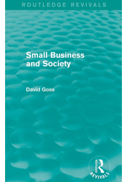 Small Business and Society (Routledge Revivals)