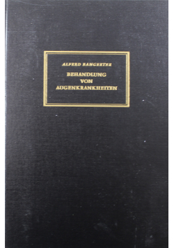 Behandlung von Augenkrankheiten